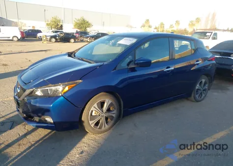 2020 Nissan Leaf Sv 40 Kwh z USA, uszkodzony, nr VIN 1N4AZ1CP8LC307952